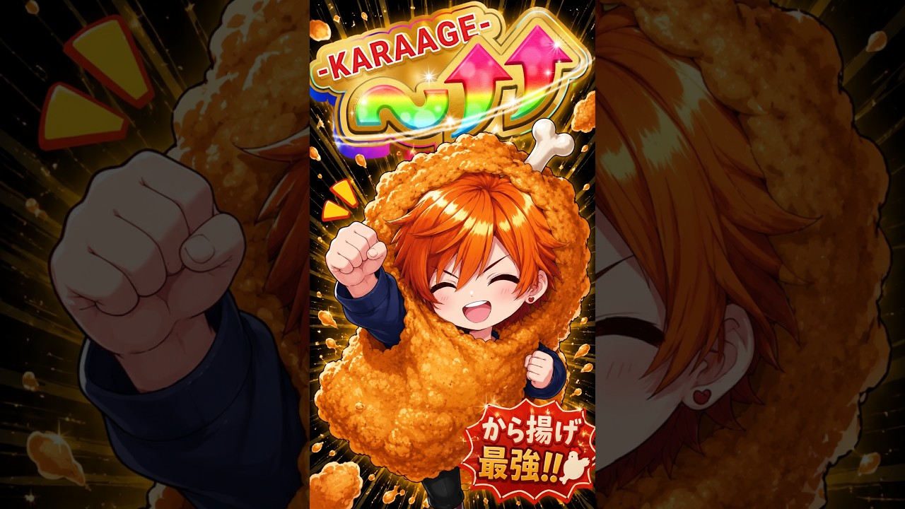 今夜はKARAAGE!!!!!!! 〜↑↑ -KARAAGE- / 赤城ウェン #shorts #にじさんじ #vtuber