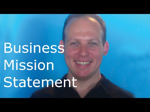 What is a business mission statement or mantra & Why you need a business statement or mantra Video