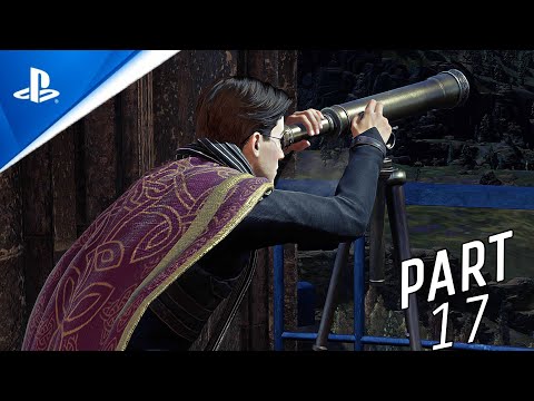 HOGWARTS LEGACY Walkthrough Gameplay Part 17 - ASTRONOMY CLASS (PS5)
