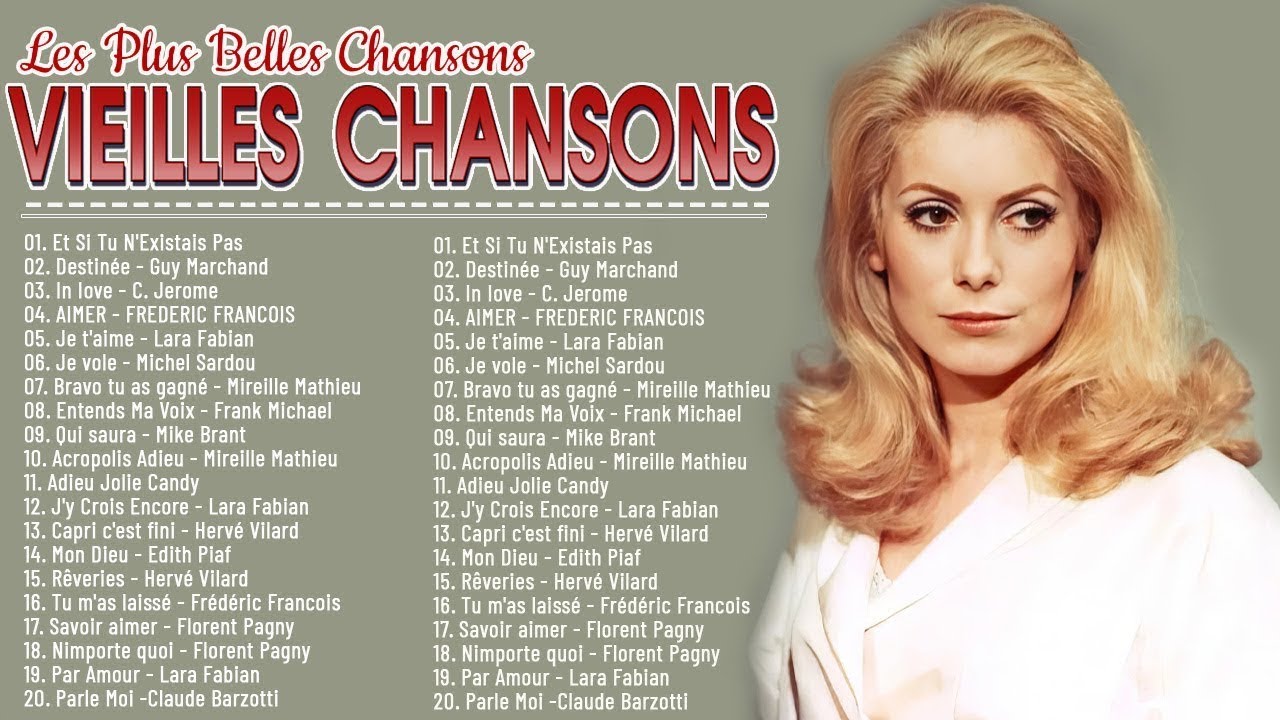 Les Plus Belles Chansons Françaises  - Les meilleures chansons françaises de tous les temps