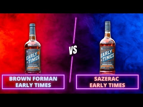 Were We Wrong? | Brown Forman vs Sazerac Early Times Bottled-in-Bond