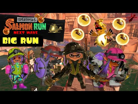 Splatoon 3 One-Year Anniversary Part 1 Top 5%! Salmon Run Big Run Gameplay New Grizzco Dualies!