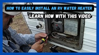 How to EASILY Install an RV Water Heater | Prepare for Fulltime RV Life