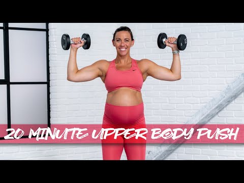 20 Minute Upper Body Push Circuit Workout