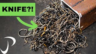 Can I Forge A Knife From Fishhooks?!