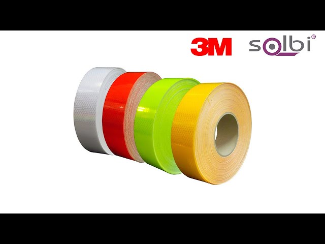 Vídeo relacionado con Cinta Reflectante Amarilla, 5cm x 10m Cinta Reflectante Adhesiva, Cintas Reflectant de Seguridad, Cintas de Marcado de Advertencia de Seguridad para Vehículos de Emergencia