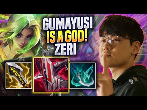 GUMAYUSI IS A GOD WITH ZERI! - T1 Gumayusi Plays Zeri ADC vs Lucian! | Preseason 2023