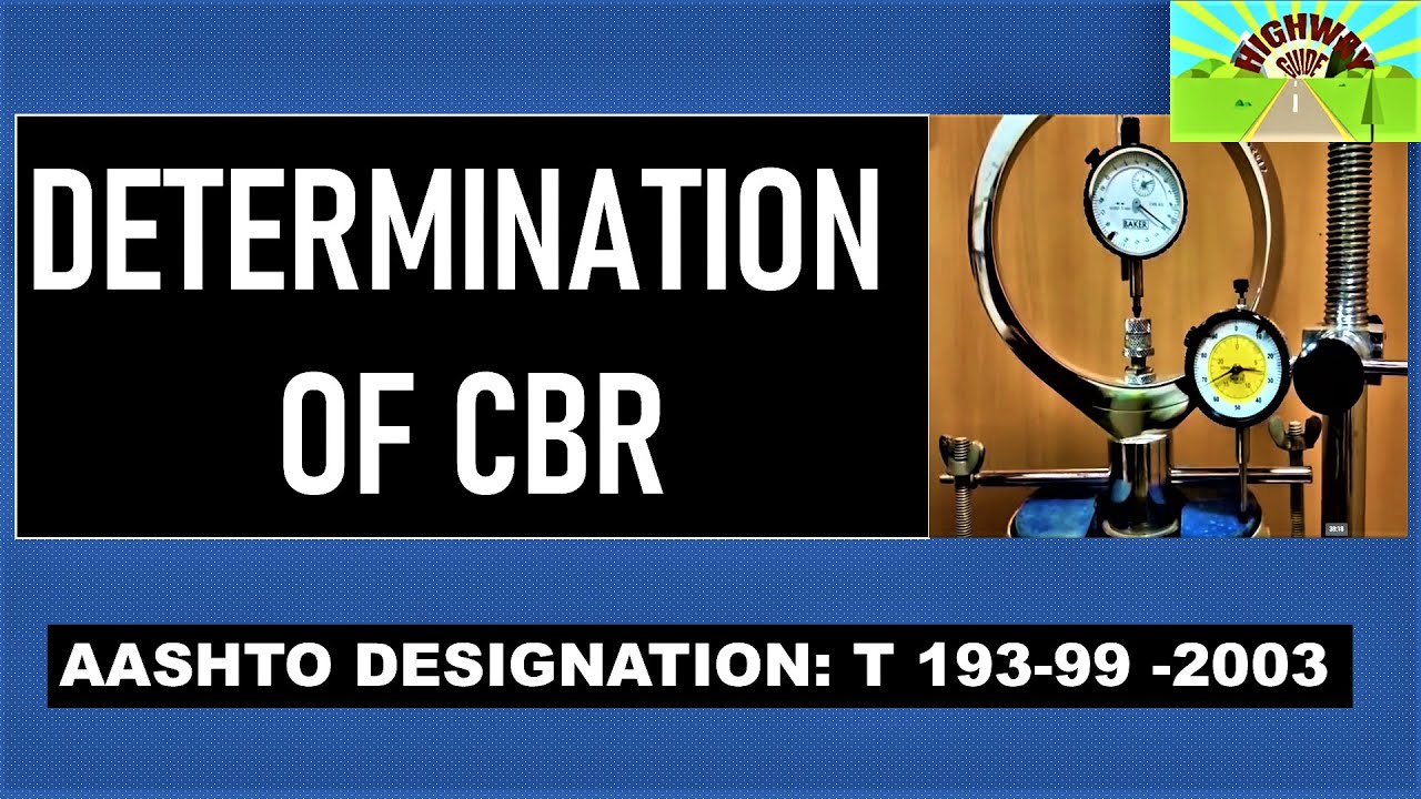 DETERMINATION OF CBR