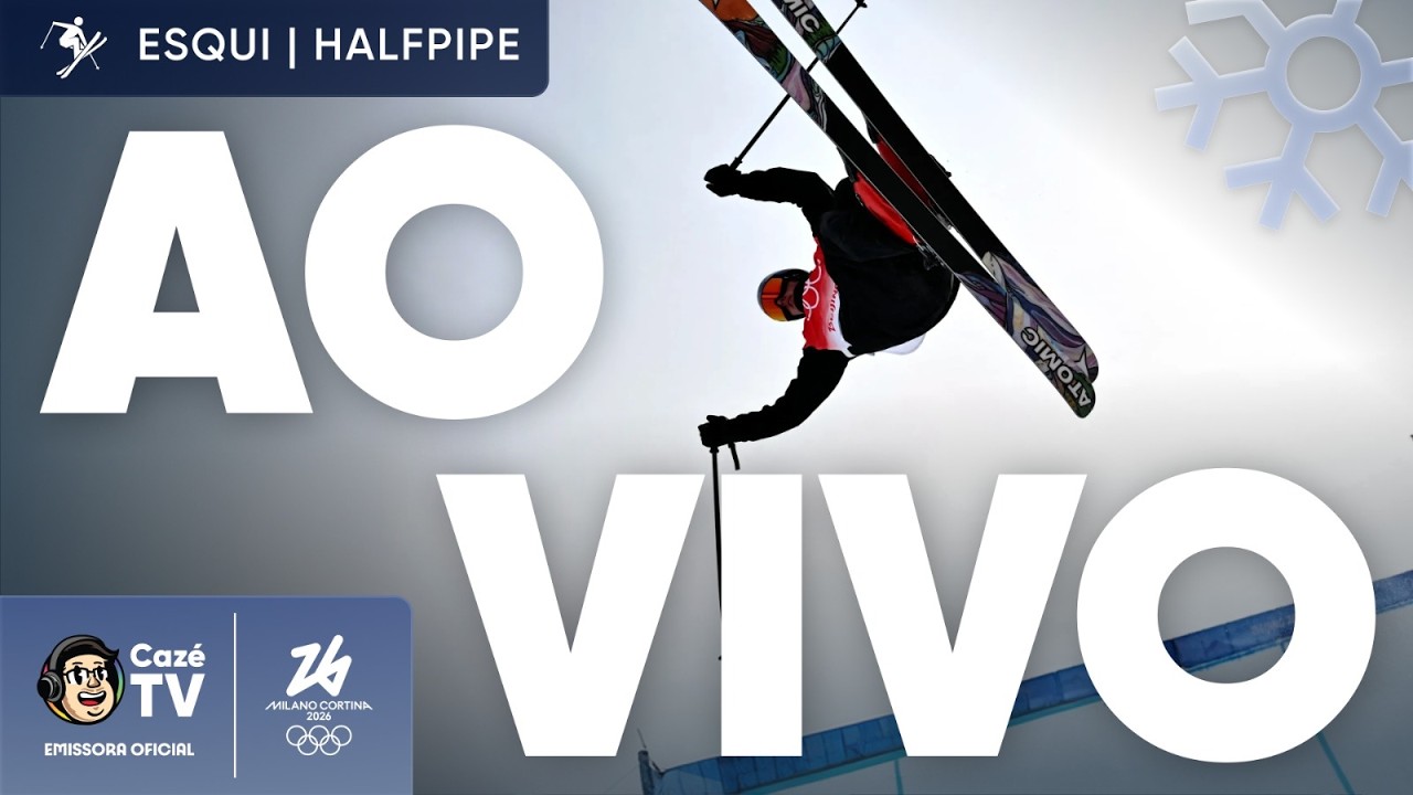 ESQUI HALFPIPE FEMININO | OLIMPÍADAS DE INVERNO 2026 | QUALIFICATÓRIAS