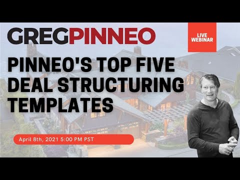 Pinneo's Top Five Deal Structuring Templates Webinar 04/08/2021
