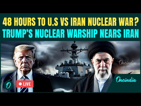 US Vs Iran NUCLEAR WAR LIVE: Trump’s NUCLEAR USS Abraham Lincoln GOES DARK| Countdown Begins