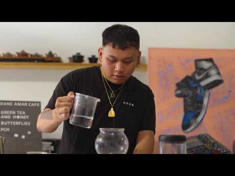 Dane Amar - Green Tea & Honey ft. @Jereena Montemayor  (Produced by @GC ) [Official Lyric Video]