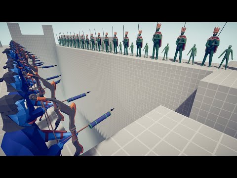 50x FIREWORK ARCHER vs 50x UNITS | Totally Accurate Battle Simulator TABS