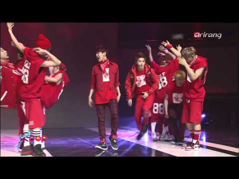 130618 심플리케이팝 EXO   늑대와미녀+다음무대소개+엔딩