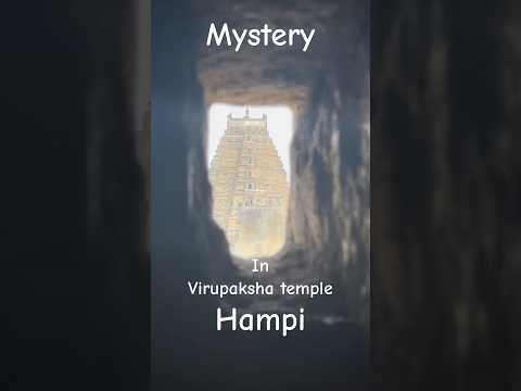Mystery in Hampi temple | virupaksha temple