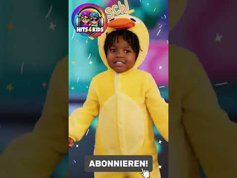 Hits4Kids - Der Ententanz 🦆🎵 (Kinderlied) #viral #kinderlied #kindertanz