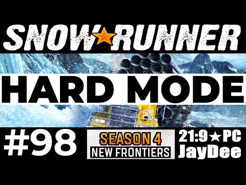 HARD MODE Tag #98 - Der kleine tapfere Tatra - Kosmodrom/AMUR ★ SNOWRUNNER Deutsch