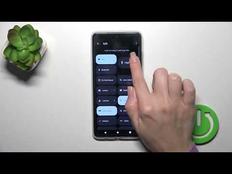 How to Edit Notification Panel Shortcuts on MOTOROLA Moto G84