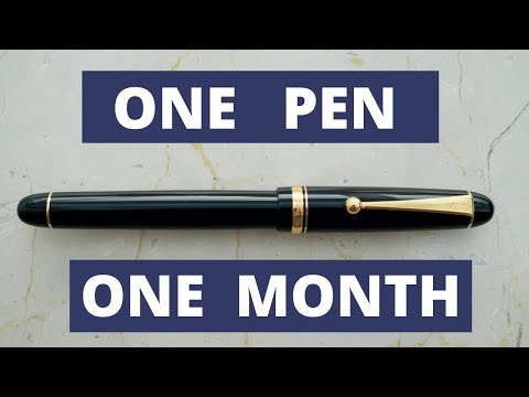 30 Day Challenge: Pen, Paper, Ink (Pen Minimalism?)