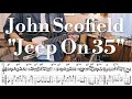 John Scofield "Jeep On 35" TAB譜 | Jazz Funk Guitar