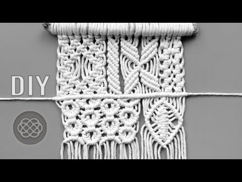 Josephine Knot macrame art