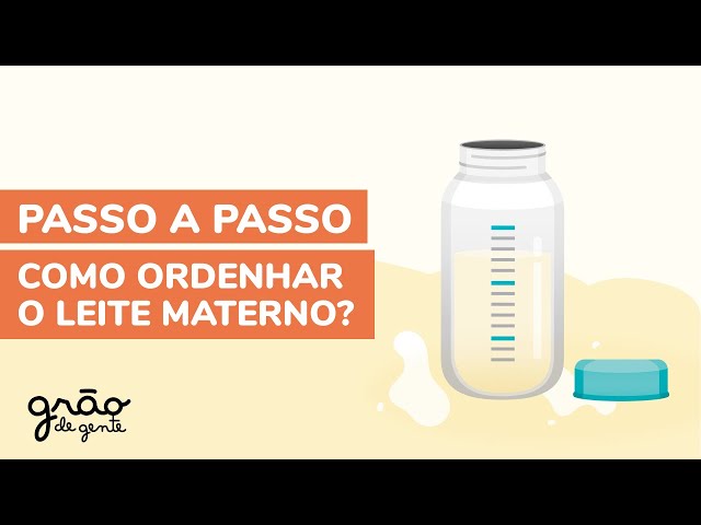 COMO TIRAR LEITE MATERNO - APRENDA O PASSO A PASSO EM VÍDEO EXPLICATIVO