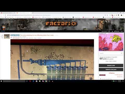 Factorio Reddit Weekly Discussion EP36 - News, Inspiration & Thoughts