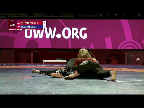 1/2 Women's GP No-Gi - 64 kg: K. STEPANOVA SH (UKR) v. M. ROSENFELD (ISR)
