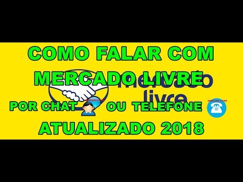 COMO FALAR COM MERCADO LIVRE POR CHAT OU TELEFONE - NOVEMBRO 2018 Video