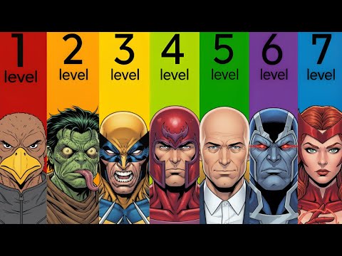The 7 Levels Of Mutant Powers