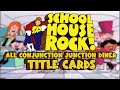 Schoolhouse Rock All Conjunction Junction Diner Title Cards Bonus