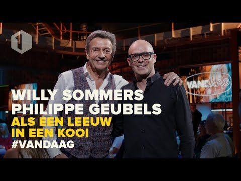 Willy Sommers en Philippe Geubels zingen een duet
