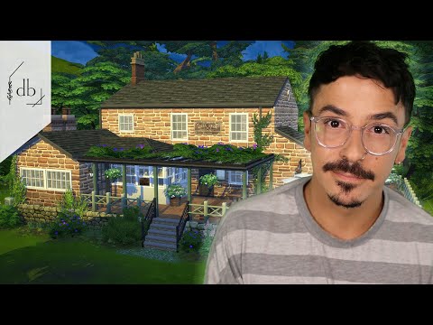 I Built a WELSH PUB Using GOOGLE EARTH | The Sims 4