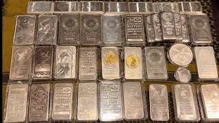 Why I sold my silver and gold / 10 oz silver bars are best for stacking .