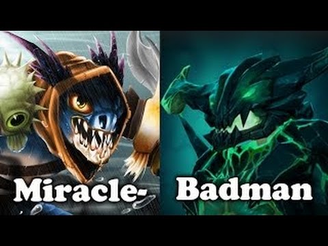 Miracle- vs Badman | Slark vs OD | 8300 MMR Gameplay Highlights - Dota 2