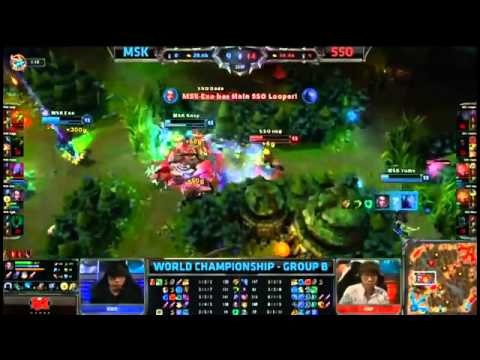 Mineski VS SG Ozone Imp Ezreal Gr B Highlights   S3 World Championship MUST SEE