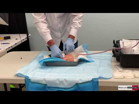 TrueClot Wound Packing Trainer Kit Demo with Phil