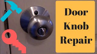 How to FIX a Stuck Door Latch and Door Knob DIY