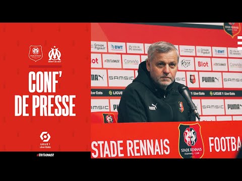 J26 | Stade Rennais F.C. / OM - Conférence de presse d'avant-match