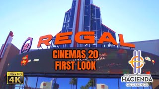 Regal Cinemas 20 First Look Low Light 4K POV Hacienda Crossings Shopping Center 2025 12 13