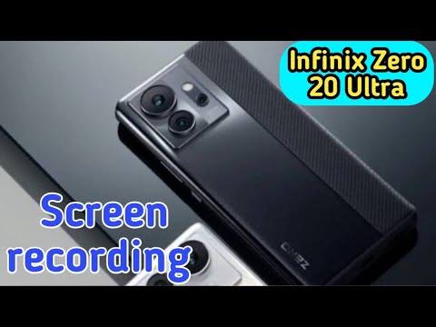How To Record Screen Infinix Zero 20 Ultra, Screen Recording Setting , Screen Recording Infinix