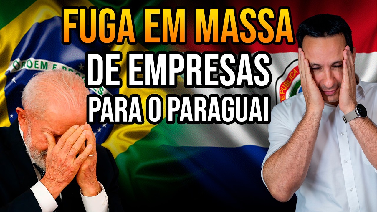 Fuga de empresas para o Paraguai: o Novo Refúgio Contra os Impostos! - com Ben Zruel