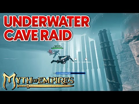 How to Raid the Unraidable Underwater Cave Base – Persia Map Guide | Myth of Empires