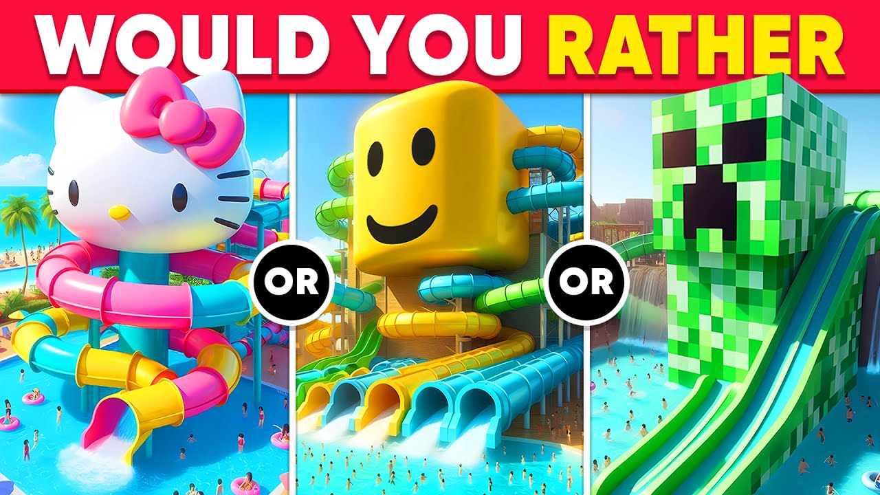 Would You Rather...? Build Your Wonderland House 🏠🌈💞🦄 Daily Quiz