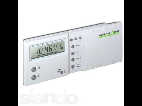 Как подключить комнатный термостат или программатор к котлу?