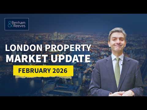 London property prices stabilise as mortgage rates fall | February 2026