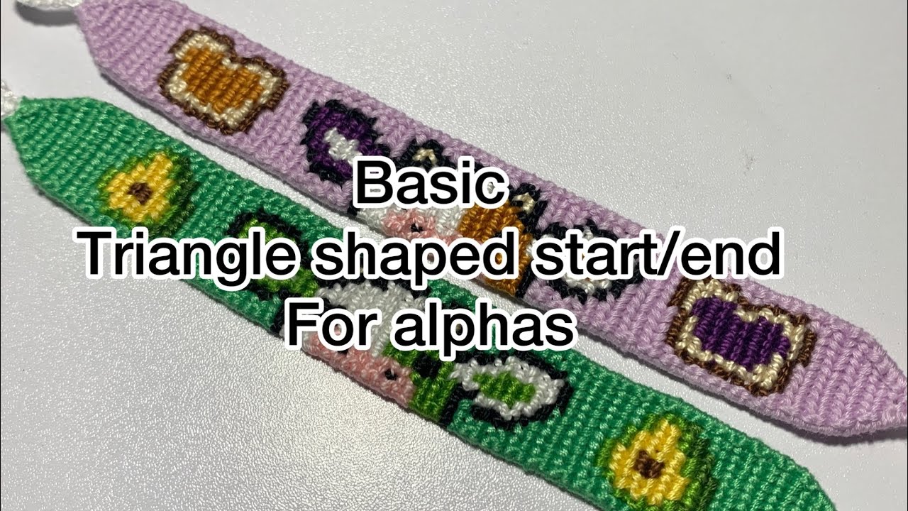 basic triangle shaped start for alphas | beginners