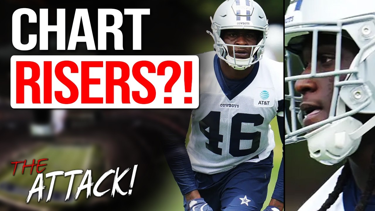 Rookie Undrafted Free Agents RISING Up Dallas Cowboys FIRST UNOFFICIAL DEPTH CHART?!