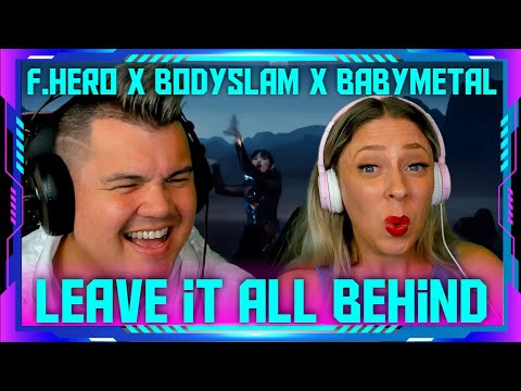 Reaction to F.HERO x BODYSLAM x BABYMETAL - LEAVE IT ALL BEHIND | THE WOLF HUNTERZ Jon and Dolly