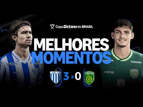 AVAÍ 3 x 0 PORTO VITÓRIA | MELHORES MOMENTOS | 2ª FASE COPA DO BRASIL 2026